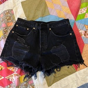 Levi’s 501 Cutoff Jean Shorts-Size 30